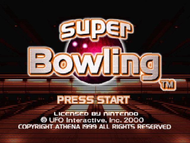 Super Bowling screenshot 3 for Nintendo 64